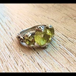 John Hardy  jaisalmer 3 stone ring! Sz 6